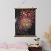 modern wandteppich mit holzrahmen (Schlafzimmer)