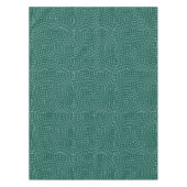 Modern Warped Grid | Minimalist Fluid Geometric Tischdecke (Vorderseite)