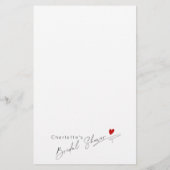 Modern Was hat der Bräutigam gesagt, Brautparty-Sp (Rückseite)