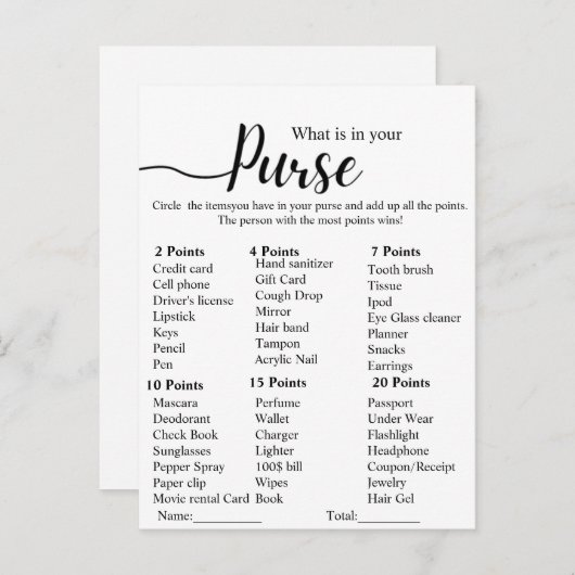 Modern Was ist Ihr Brautparty-Party-Handy? Postkarte (Vorne/Hinten)