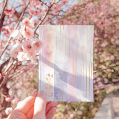 Modern Watercolor Boho Teddy Bear Girl Babydusche Einladung