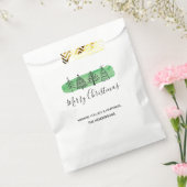 Modern Watercolor Christmas Fevor Bag Geschenktütchen (Versiegelt)