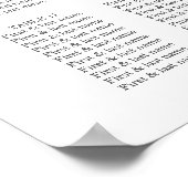 Modern Watercolor Eucalyptus Leaves Greenery Poster (Ecke)