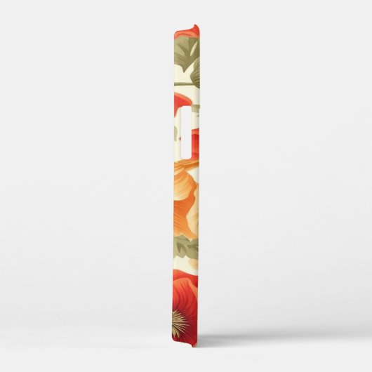 Modern Watercolor Flowers Case-Mate iPhone Hülle (Rückseite / Rechts)