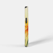 Modern Watercolor Flowers & personalize image iPhone Hülle (Rechte Seite)