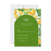 Modern Watercolor Lemon Garden Gelb UAwg