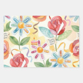 Modern Watercolor Pharmacy Thanks Pharm Hero Geschenkpapier Set (Vorderseite 3)