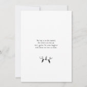 Modern Watercolor Red Truck Grün Weihnachten Party Einladung (Rückseite)