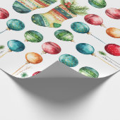 Modern Watercolor  Wrapping Paper Geschenkpapier (Ecke)