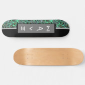 Modern Wave Custom Skateboard (Horizontal)