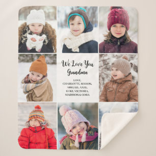 Modern We Love You 8 Foto-Collage  Sherpadecke