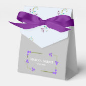 Modern Wedding Favors for a Unique Celebration Geschenkschachtel (Vorderseite)