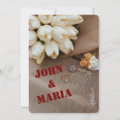 Modern Wedding Invitation | Editable Design Einladung (Vorderseite)