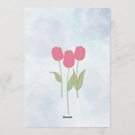 Modern Wedding Invitations  Einladung (Rückseite)