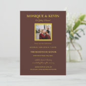 Modern Wedding Invite Instant Download Available Einladung (Stehend Vorderseite)