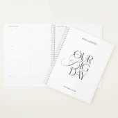 Modern Wedding Planner Notebook "Our Big Day" Planer (Anzeige)