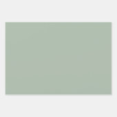 Modern | Weihnachten | Bäume | Minimalistisch Geschenkpapier Set (Vorderseite 3)