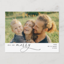 Modern, Weihnachten, Foto in der Familie, Oh, so f