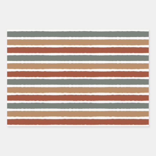 Modern | Weihnachten | Gold | Minimalistisch Geschenkpapier Set (Vorderseite 3)