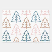 Modern | Weihnachten | Gold | Minimalistisch Geschenkpapier Set (Vorderseite)