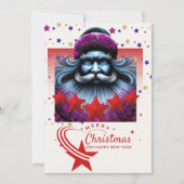 Modern Weihnachtsgrußkarte Feiertagskarte (Vorderseite)