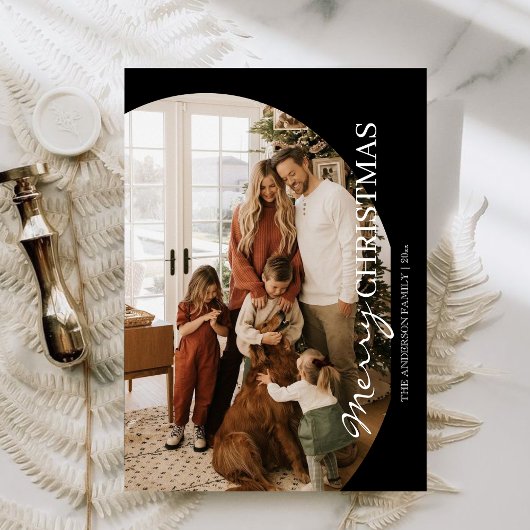 Modern Weihnachtskarten 3 Familienweihnachtliche F Einladung