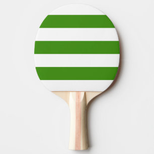 Modern Weiß, Grüner Streifen Tischtennis Schläger