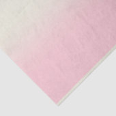 Modern weiß Pastell Pink Ombre Gradient Seidenpapier (Ausschnitt)