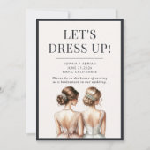 Modern werden Sie meine Bridesmaid-Karte sein Einladung (Vorderseite)