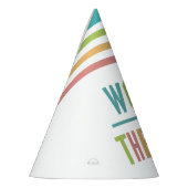 Modern wert die Wartezeit - Adoption, neues Baby Partyhütchen (Links)