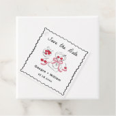 Modern & Whimsical Pink CocktailHand Gezeichnet Ho Geschenkanhänger (Beispiel)