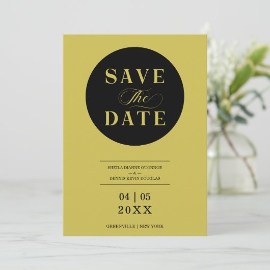 Modern Whimsical Typography Script Custom Photo (Stehend Vorderseite)