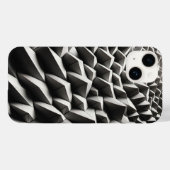 Modern White 3D Geometric Phone Case - Minimalist  (Rückseite (Horizontal))