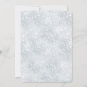 Modern White Elephant Gift Exchange Holiday Party Einladung (Rückseite)