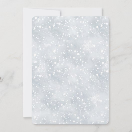 Modern White Elephant Gift Exchange Holiday Party Einladung (Rückseite)