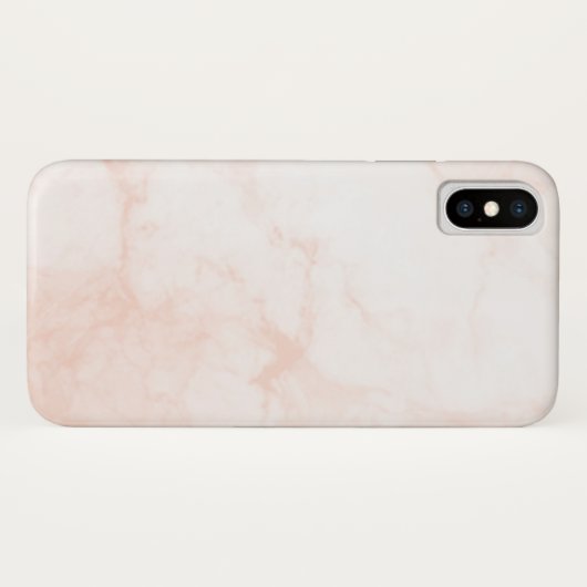 Modern White & Golden Marble Case-Mate iPhone Hülle (Rückseite (Horizontal))