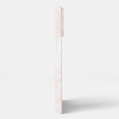 Modern White & Golden Marble iPhone Hülle (Rechte Seite)