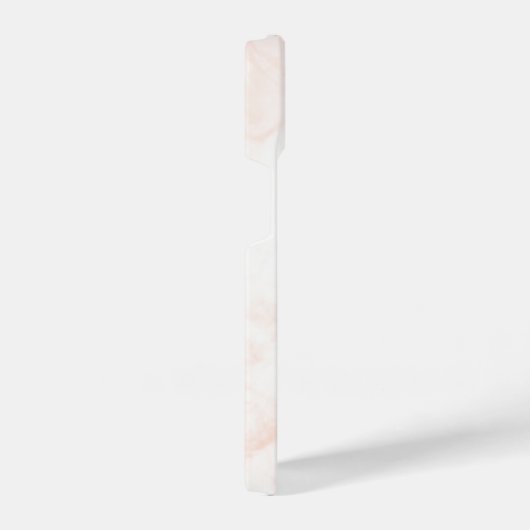 Modern White & Golden Marble iPhone Hülle (Rechte Seite)