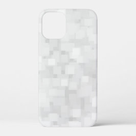 Modern White Square Pattern Case-Mate iPhone Hülle
