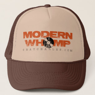 Modern Whomp - Brown-Fernlastfahrer-Hut Truckerkappe