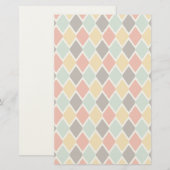 Modern Wikat-Tribal Briefpapier (Vorne/Hinten)