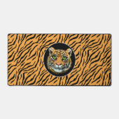 Modern Wild Tiger Pattern Schreibtischunterlage (Vorderseite)