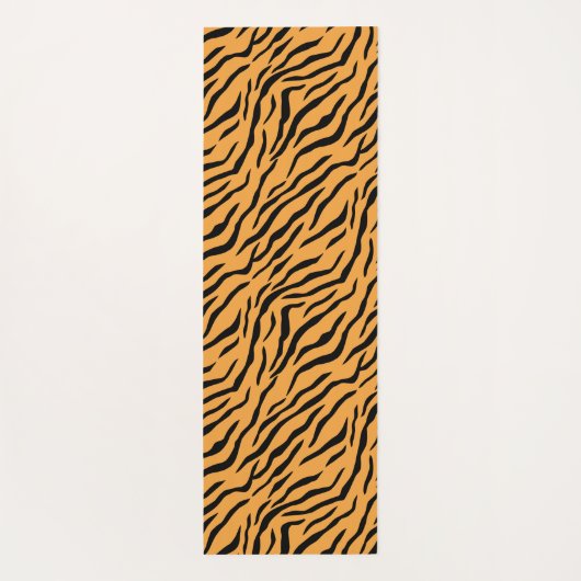 Modern Wild Tiger Pattern Yoga Mat Yogamatte (Rückseite)