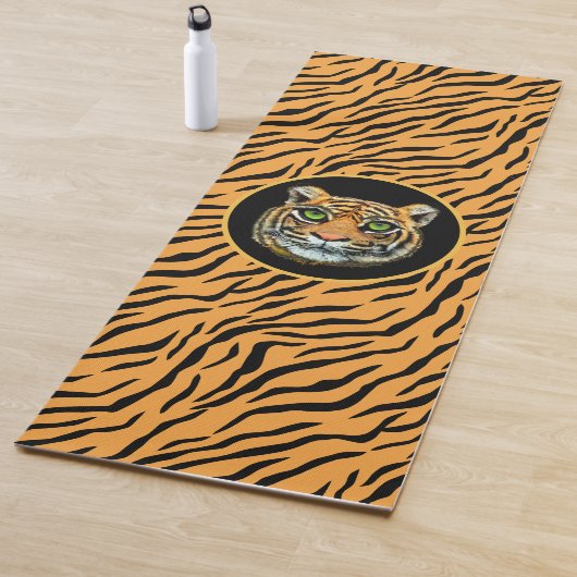 Modern Wild Tiger Pattern Yoga Mat Yogamatte (Beispiel)