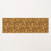 Modern Wild Tiger Pattern Yogamatte (Rückseite (Horizontal))