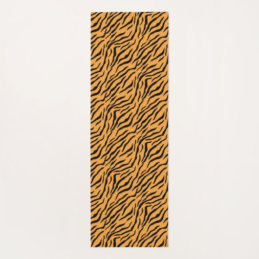 Modern Wild Tiger Pattern Yogamatte (Rückseite)