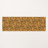 Modern Wild Tiger Pattern Yogamatte (Vorderseite (Horizontal))