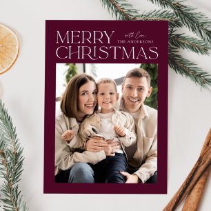 Modern Wine Frohe Weihnachten Foto