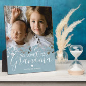 Modern Wir Liebe Sie Oma Foto Fotoplatte (Seite)