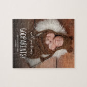 Modern wirst du mein Eltern-Baby sein Puzzle (Horizontal)